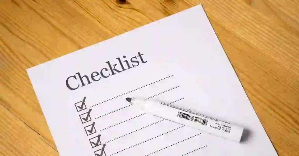Checklist Before Arriving in Australia
